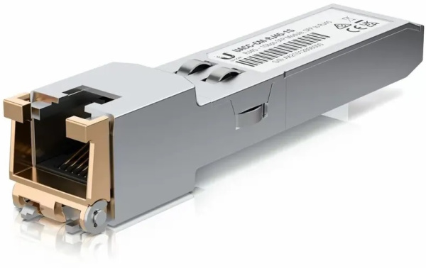 Изображение товара Универсальный адаптер SFP to RJ45 Ubiquiti UACC-CM-RJ45-1G
