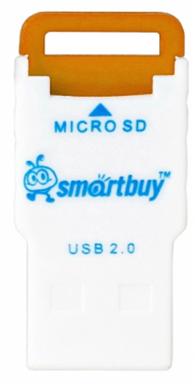 

Карт-ридер SmartBuy SBR-707-O внешний MicroSD, оранжевый, SBR-707-O