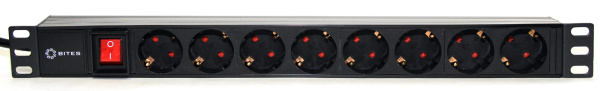 фото Блок розеток 19", 8 розеток 5bites PDU819P-01 в Перми