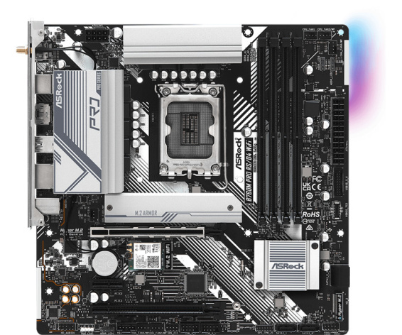 фото Материнская плата mATX ASRock B760M PRO RS/D4 WIFI в Казани