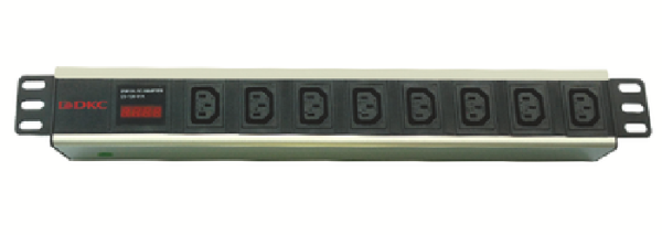 фото Блок розеток 19", 8 розеток DKC R519IEC8AMC14 в Красноярске