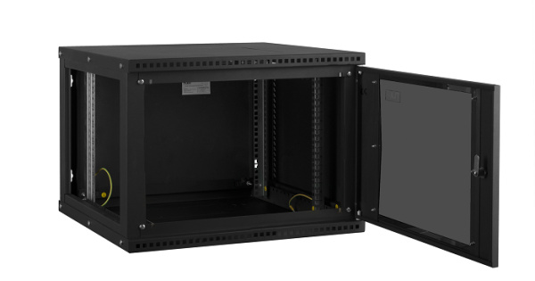 фото Шкаф настенный 19", 6U TLK TWI-066035-R-G-BK в Уфе