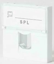 

Панель лицевая SPL 500024 45x45 мм, для 1 модуля Keystone, 500024