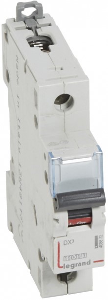 

Автоматический выключатель Legrand 408875 DX³ 10000 - 16 кА - тип характеристики B, 1П, 230/400 В~, 32 А, 1 модуль, 408875