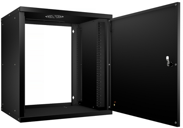 фото Шкаф настенный 19", 12U Cabeus WSC-05D-12U55/45m-BK в Смоленске