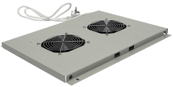 

Вентиляторный блок SNR SNR-SHELF-2F-600G для шкафов TFC глубиной 600мм, 2 вентилятора, серый, SNR-SHELF-2F-600G