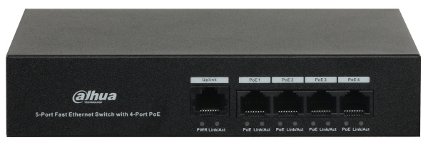 фото Коммутатор неуправляемый Dahua DH-PFS3005-4ET-36 в Екатеринбурге