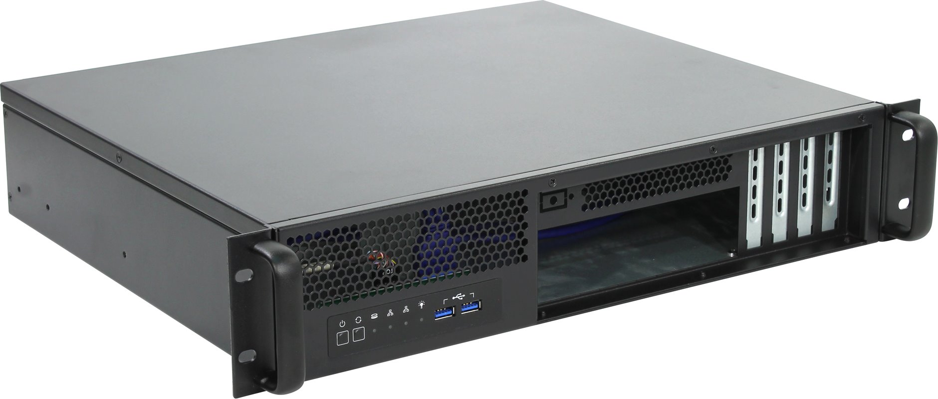 

Корпус серверный 2U Procase FM236-B-0 черный, без блока питания, глубина 360мм, MB 9.6"x9.6", FM236-B-0