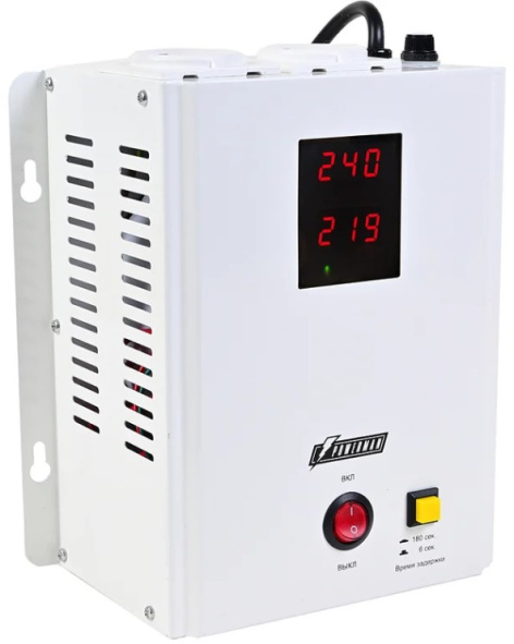 Изображение товара Стабилизатор напряжения Powerman AVS 500 H для безопасной работы техники