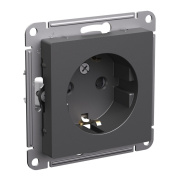 фото Розетка с заземлением Systeme Electric ATN001445