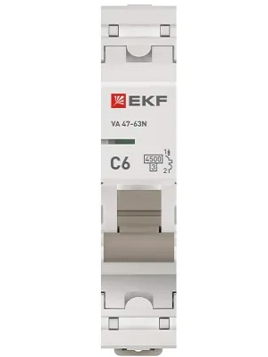 фото Автоматический выключатель  EKF M634106C в Уфе