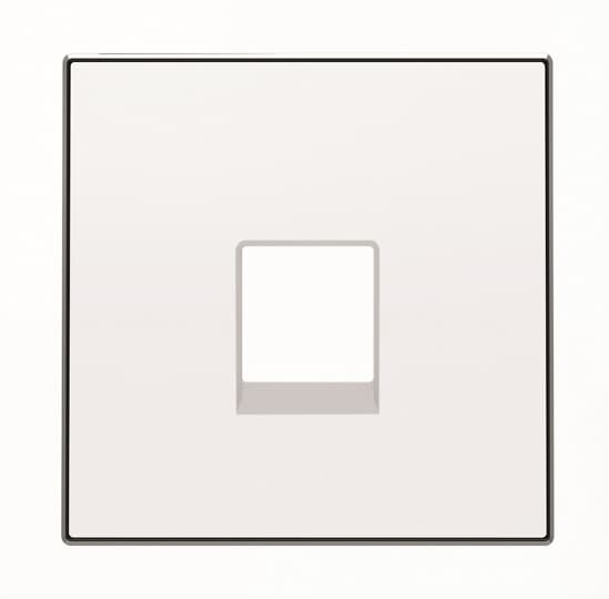 

Накладка ABB 2CLA851700A1101 для телекоммуникационных розеток типа 8117... и/или 8118…, альпийский белый, 2CLA851700A1101