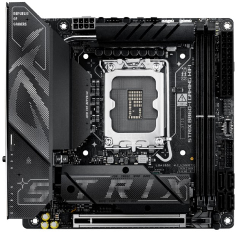 фото Материнская плата mini-ITX ASUS ROG STRIX B860-I GAMING WIFI в Челябинске