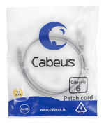 фото Кабель патч-корд Cabeus PC-UTP-RJ45-Cat.6-1m