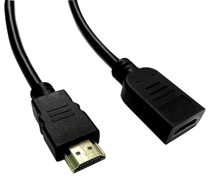 

Кабель-удлинитель Buro BU-HDMI2.0-EXTND-1.5M аудио-видео HDMI (m)/HDMI (f) 1.5м. позолоч.конт. черный 2052550, BU-HDMI2.0-EXTND-1.5M