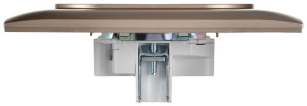 фото Розетка двухместная без заземления в сборе IEK SK-R20-10-K98-F в Ростове-на-Дону