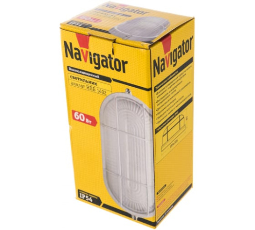 фото Светильник  Navigator NBL-O2-60-E27/WH в Казани