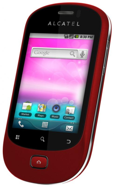фото Мобильный телефон  Alcatel One Touch OT908  Red
