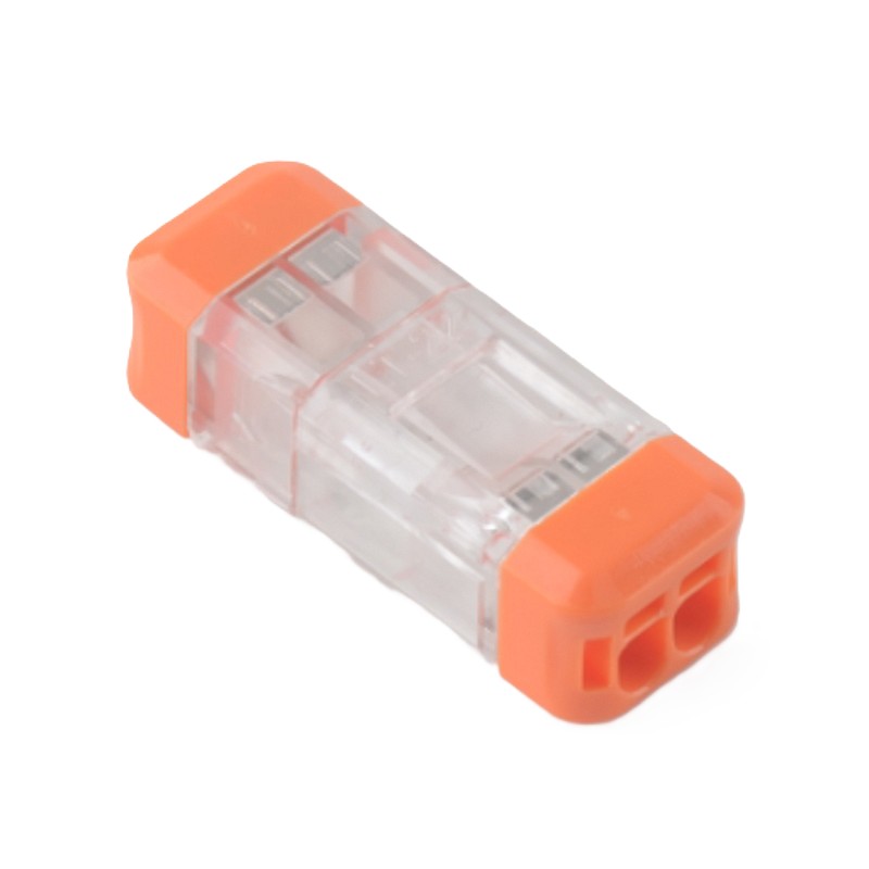 

Клемма Rexant 07-5241-5 СМК 2273-202R проходная разъемная 2 полюса 0,5-2,5мм (блистер 5 шт/уп), 07-5241-5