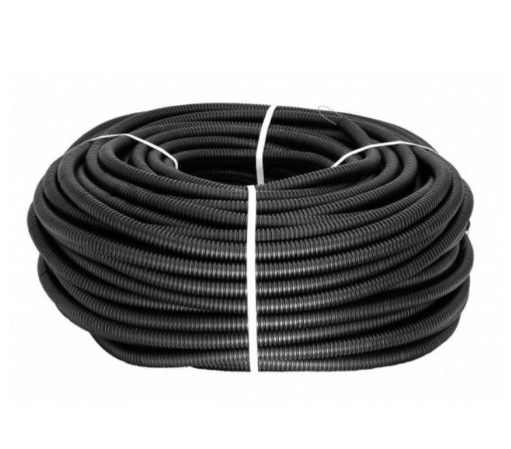 

Труба гофрированная лёгкая Ecoplast 20116-25B ПНД, с зондом диам. 16мм, (25м), 20116-25B