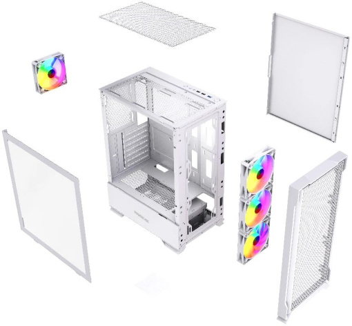 фото Корпус ATX Powercase Mistral AZ4W ARGB в Волгограде