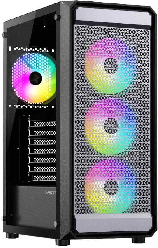 

Корпус ATX Xastra A403 4ARGB без БП, боковая панель из закалённого стекла, USB 3.0, 2*USB 2.0, A403 4ARGB