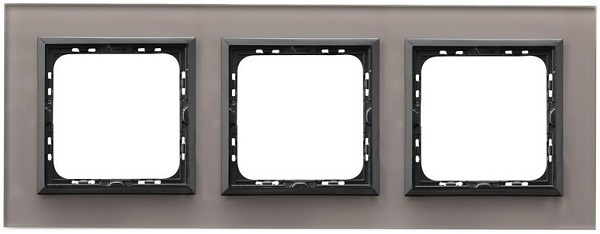 Изображение товара Универсальная рамка Ospel R-3RGC/41/25 для розеток и выключателей