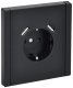 фото Розетка с заземлением с 2 USB  IEK FP-R14-16-U21-D31-K02