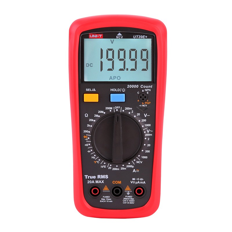 

Мультиметр UNI-T UT39E+ 13-0068 универсальный, UT39E+