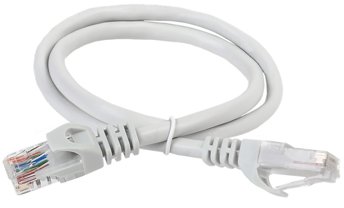 

Кабель патч-корд U/UTP 5e кат. 15м ITK PC01-C5EU-15M серый, PC01-C5EU-15M