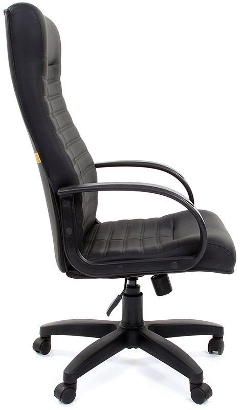 

Кресло офисное Chairman 480 LT Chairman 7000191 черное, экокожа, до 120 кг, 480 LT