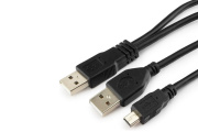 фото Кабель интерфейсный Cablexpert 2xAM/miniBM 5P