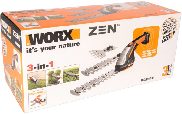 фото Ножницы аккумуляторные Worx WG801E в Перми