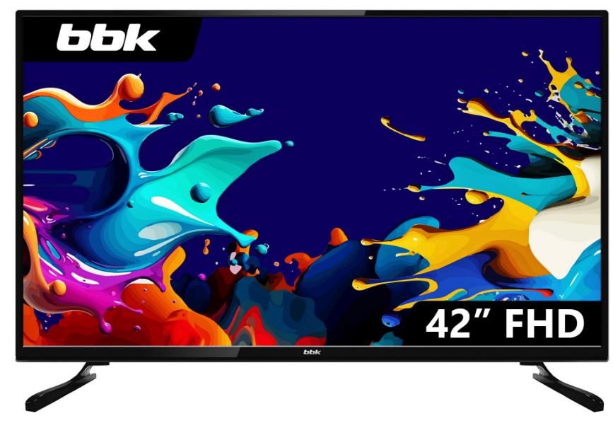 

Телевизор BBK 42LEM-1080/FTS2C 41.5", черный FULL HD 60Hz DVB-T2 DVB-C DVB-S2 USB (RUS), 42LEM-1080/FTS2C