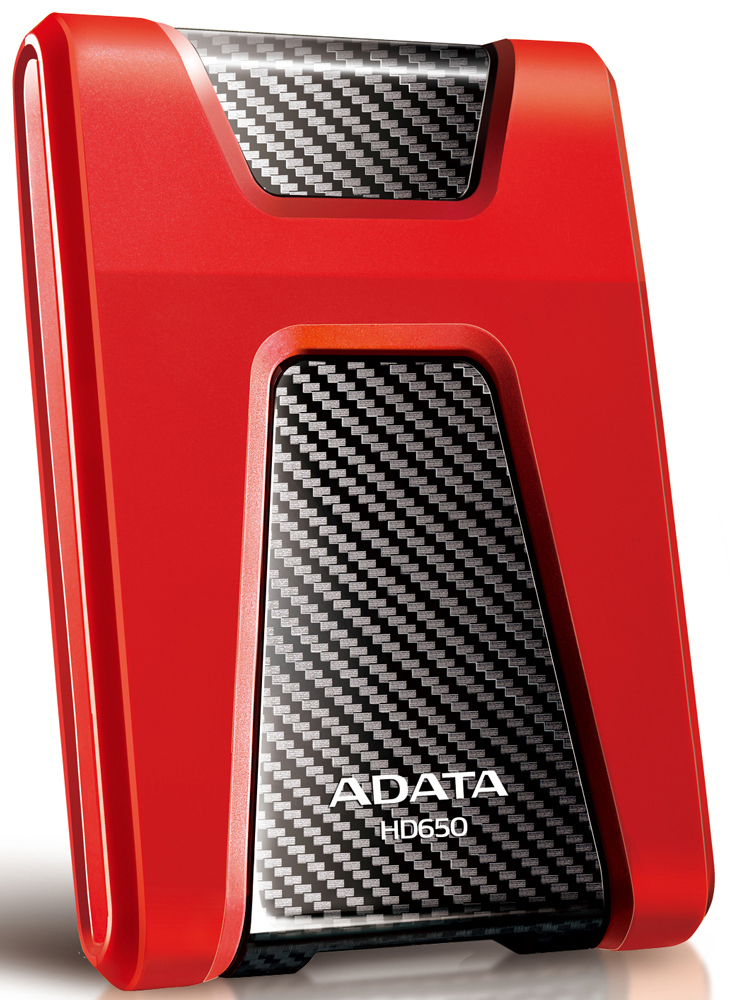 

Внешний жесткий диск 2.5'' ADATA AHD650-1TU31-CRD 1TB HD650 USB 3.1 красный, AHD650-1TU31-CRD