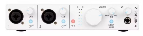 фото Аудиоинтерфейс  Arturia MiniFuse 2 White в Перми
