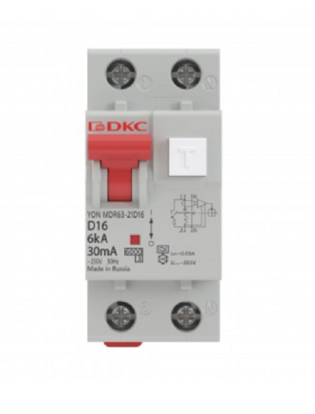 Изображение товара Автоматический выключатель дифф. тока DKC MDR63-24C32-A