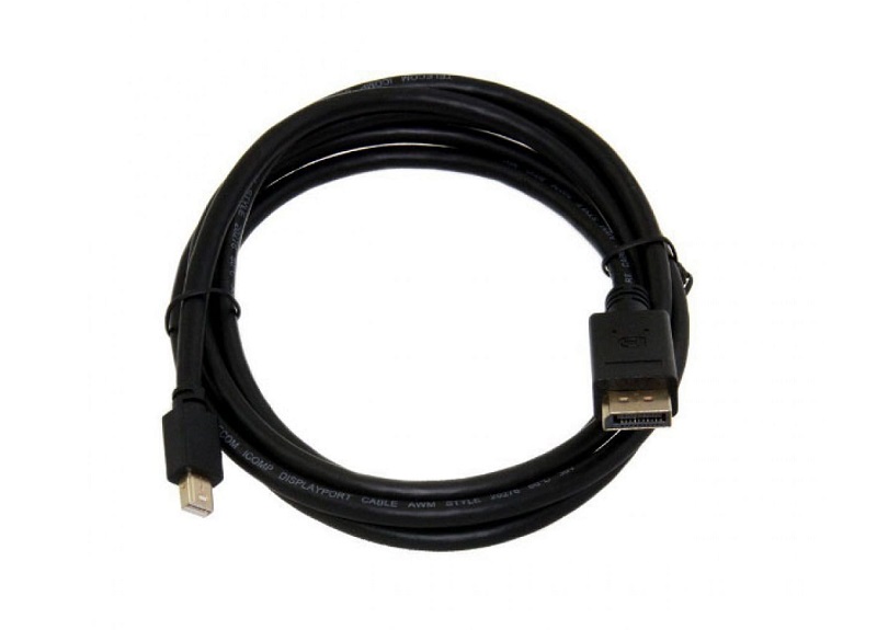 

Кабель-переходник Telecom TA682-1.8M mini DisplayPort (M) - DisplayPort (M), 4K/60Hz, 1,8m, TA682-1.8M