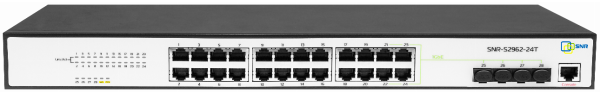 фото Коммутатор управляемый SNR SNR-S2962-24T в Екатеринбурге