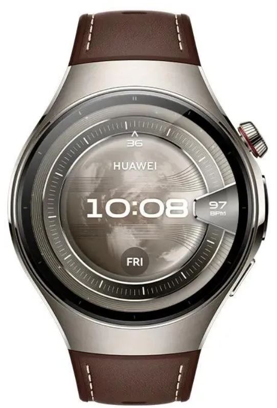 

Часы Huawei WATCH 5 55020EVM 46 mm Dark Brown Composite Strap, WATCH 5