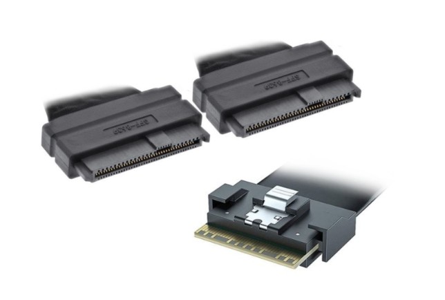 

Кабель Supermicro CBL-SAST-1231LP-85 Slimline LP X8 (STR)-to-2xSFF8639 2x4 Ph4, CBL-SAST-1231LP-85