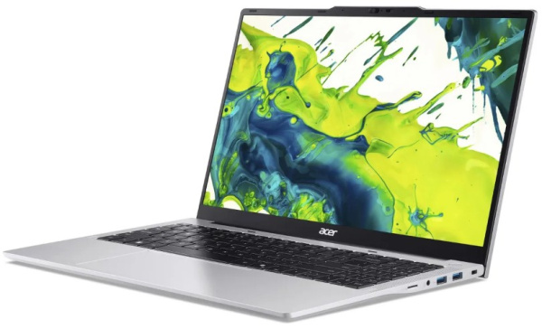 фото Ноутбук Acer Aspire Lite 15 15.6" (Intel Core i7, 16Гб DDR5, SSD 512 Гб, UHD Graphics, Windows 11 Профессиональная) Серебристый [NX.D5HEM.001_Win11Pro]