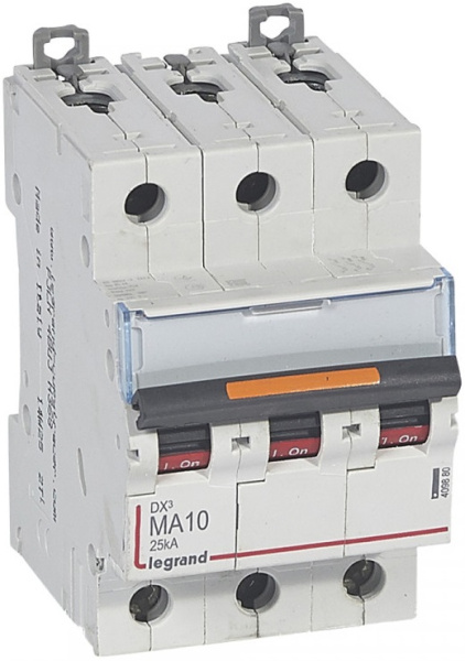 Изображение товара Автоматический выключатель Legrand 409880 для низкого напряжения IP20 3Pol 10А