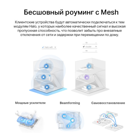 фото Роутер  Mercusys Halo H60X(3-pack) в Уфе