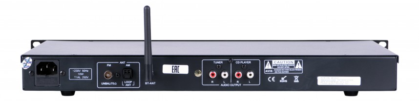 

Проигрыватель Roxton MP-8101 универсальный, AM/FM тюнер, CD/MP3/WMA, 1U, MP-8101