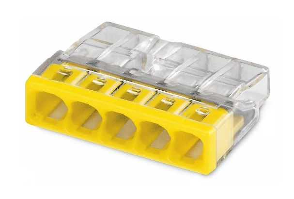 

Клемма TOKOV ELECTRIC TKE-EU2.5-415-P/C100 строительно-монтажная EU2.5 415 с пастой 5 отверстий, TKE-EU2.5-415-P/C100