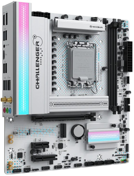 фото Материнская плата mATX MAXSUN MS-Challenger Z890M WIFI ICE в Уфе