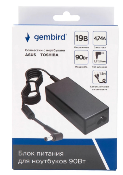 фото Блок питания для ноутбука Asus Gembird NPA-AC17 в Волгограде