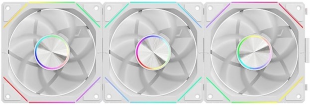 

Вентилятор для корпуса PentaWave PF-U12WS PWM 3in1 120mm, 600-2200rpm, 65.5CFM, 29.6dBA (3-pack), PF-U12WS PWM 3in1