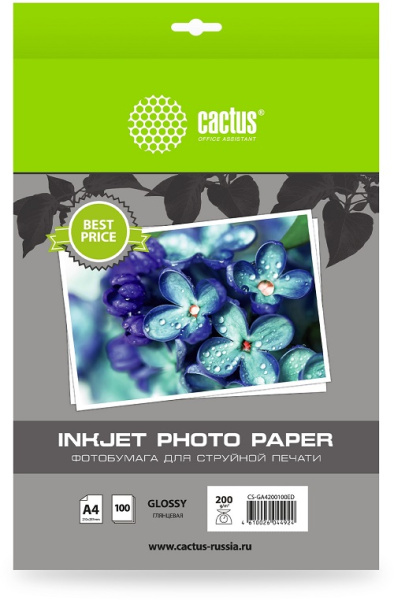 фото Фотобумага  Cactus CS-GA4200100ED в Уфе